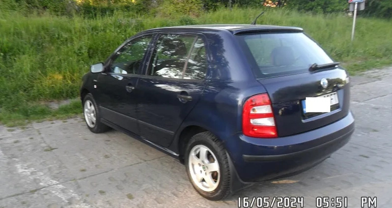 Skoda Fabia cena 6300 przebieg: 170000, rok produkcji 2004 z Elbląg małe 46